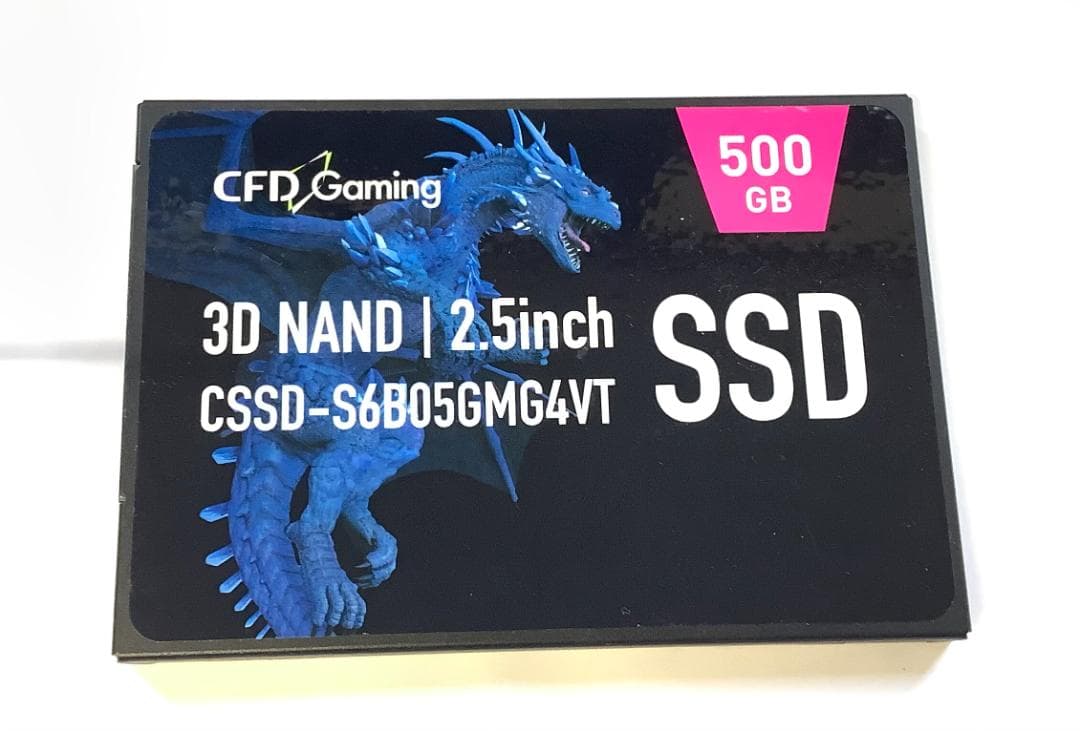 ②-WA495-CFD Gaming SATA 500GB SSD 2.5 1点