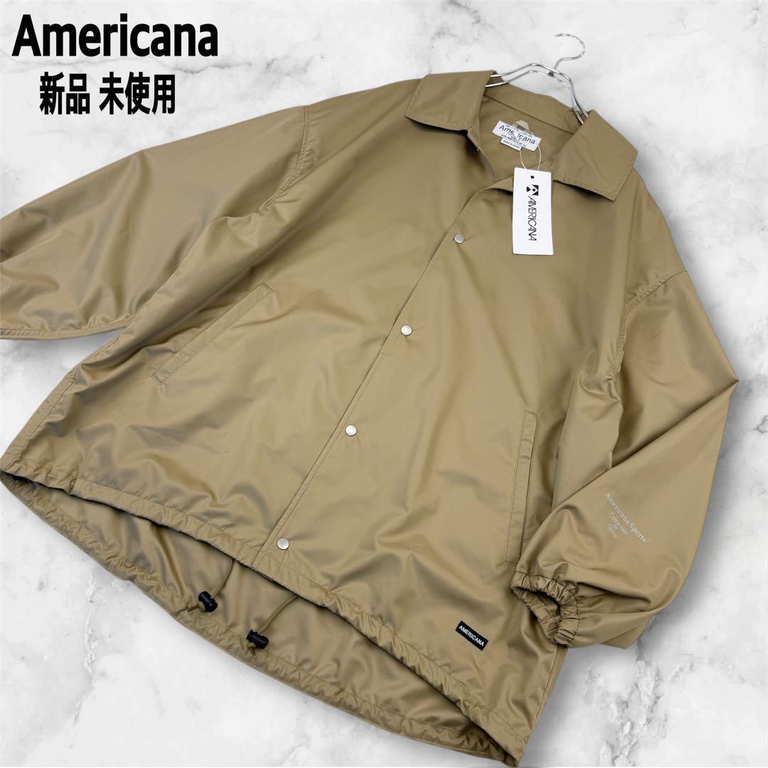 未使用 Americana ナイロン ブルゾン ジャンパー ドロップショルダー