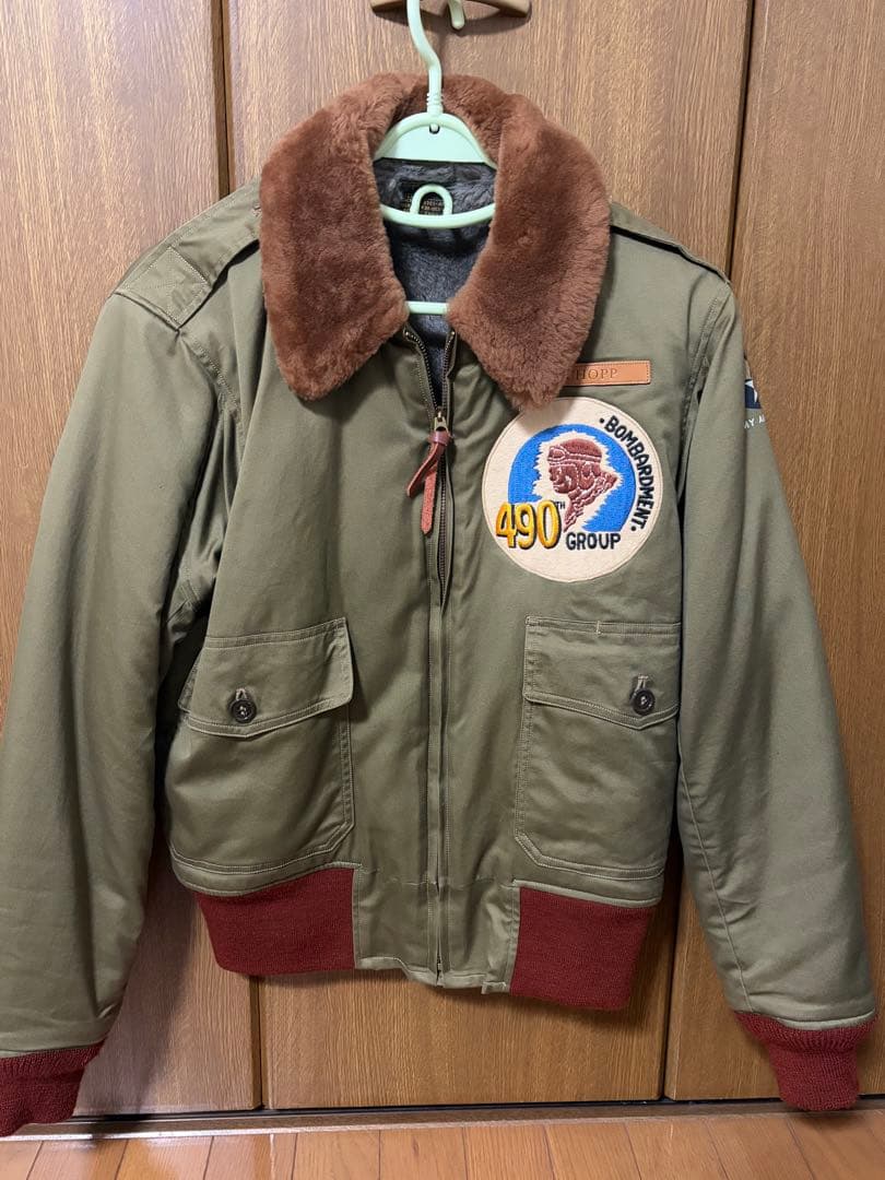 バズリクソンズ　B-10 ミリタリージャケット サイズ38