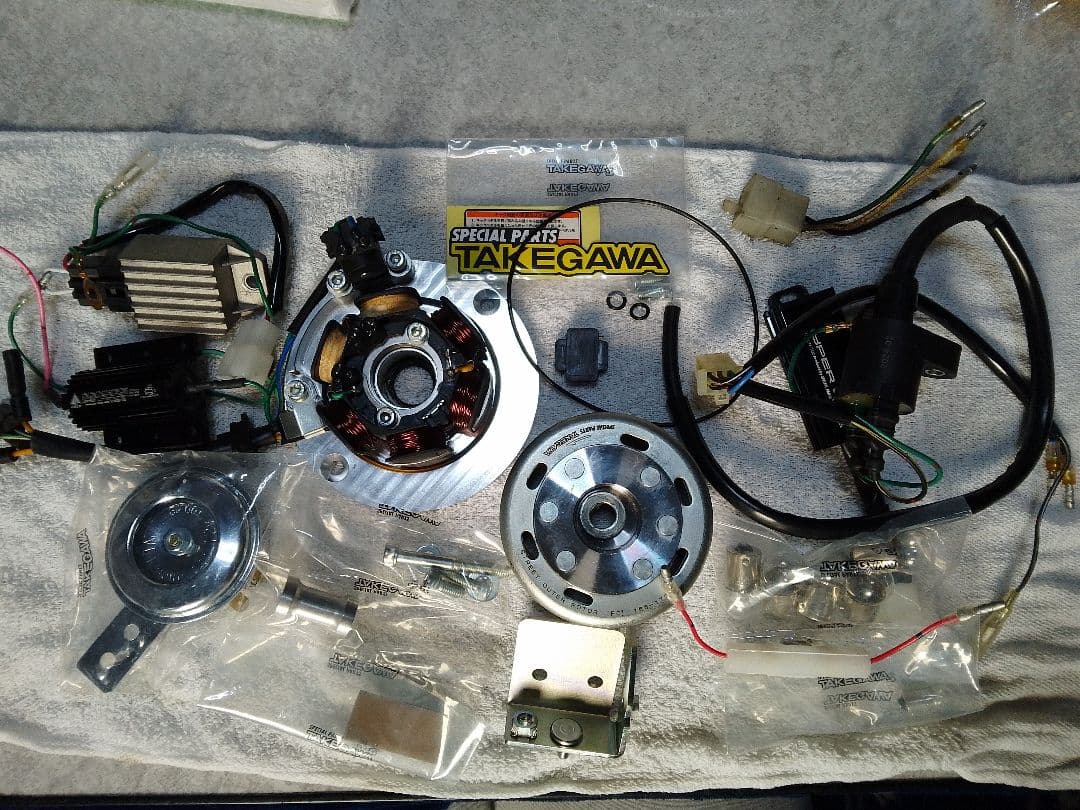 モンキー 武川 ６V シャリー アウターローターキット