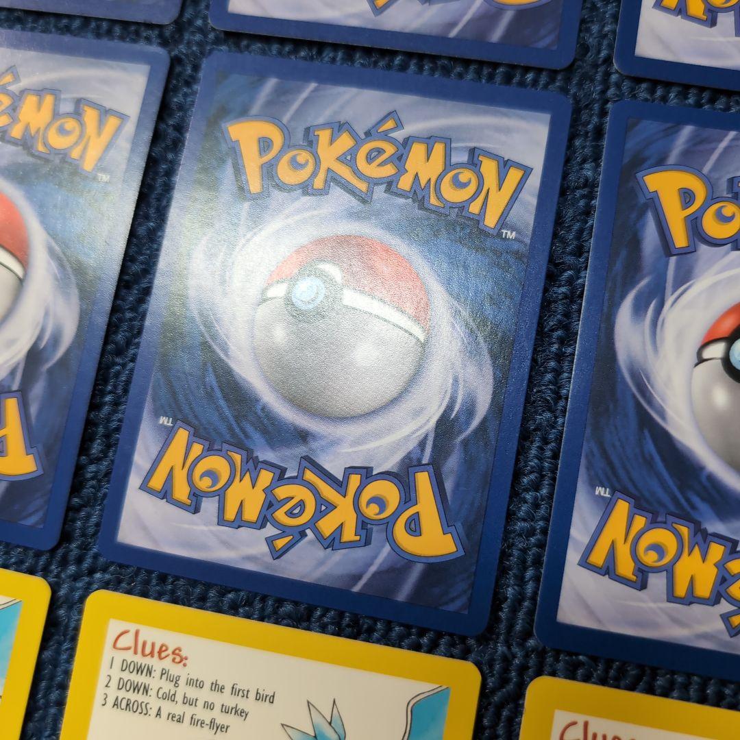 【超希少】英語版＋ドイツ語版　サンダー、ファイヤー、フリーザー　ポケモンカード