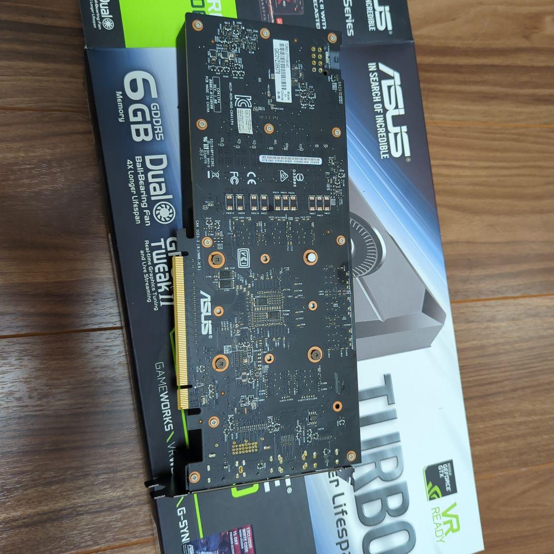 中古品　ASUS GeForce GTX 1060 6GB