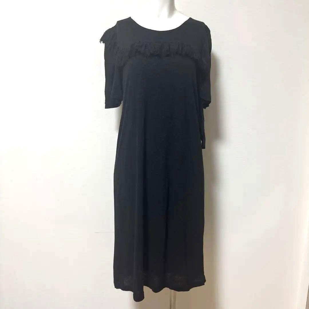 【専用】diesel ディーゼル ワンピース　ブラック　カットソー　フリル