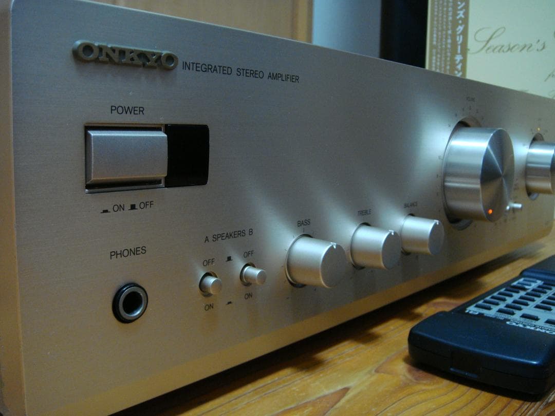 整備済 ONKYOオンキョー アンプ Integra A-924 リモコン取説付