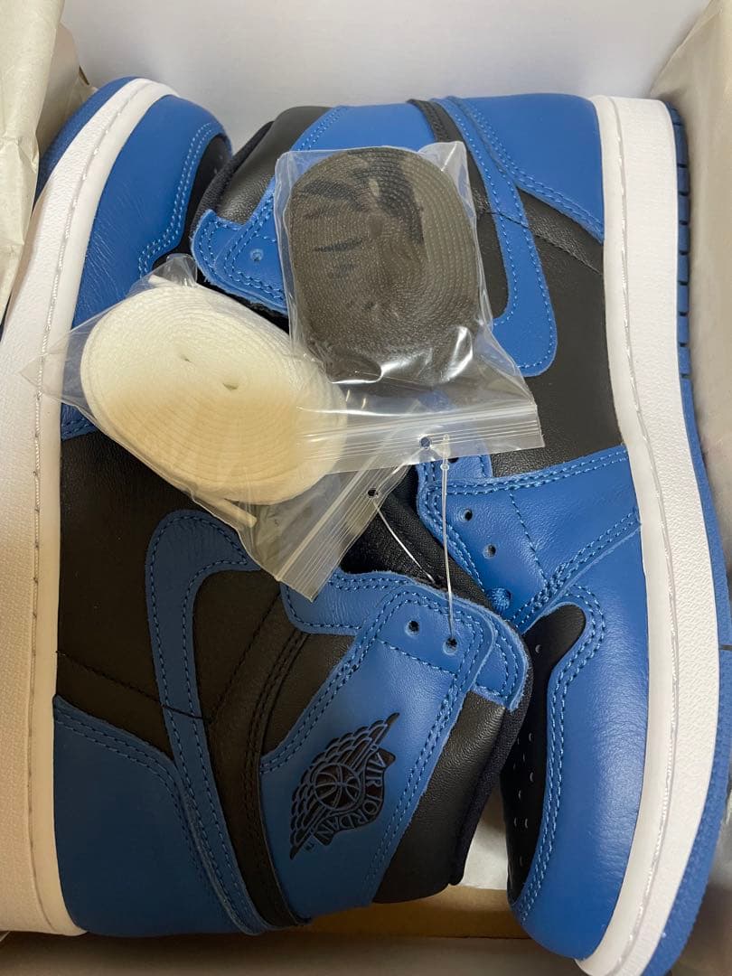 シューズ(男性用) AirJordan1 RetroHigh OG Dark Marina Blue