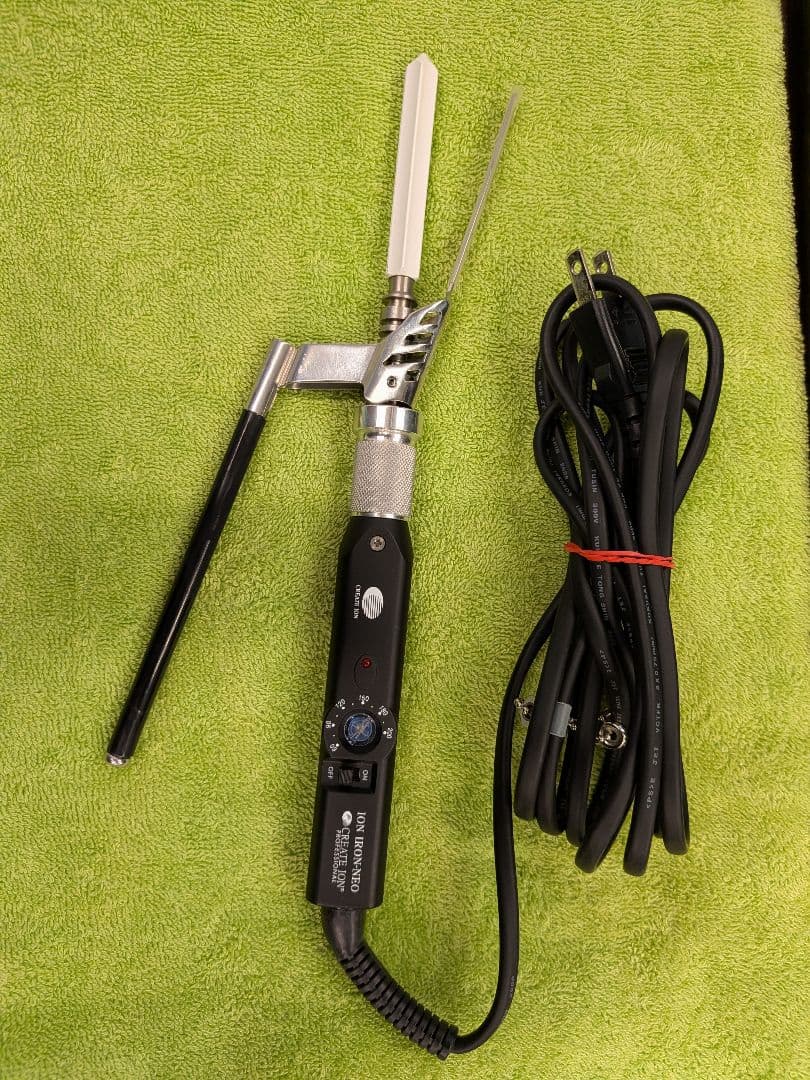 クレイツイオンアイロン　12mm 理容プロ　アイロン