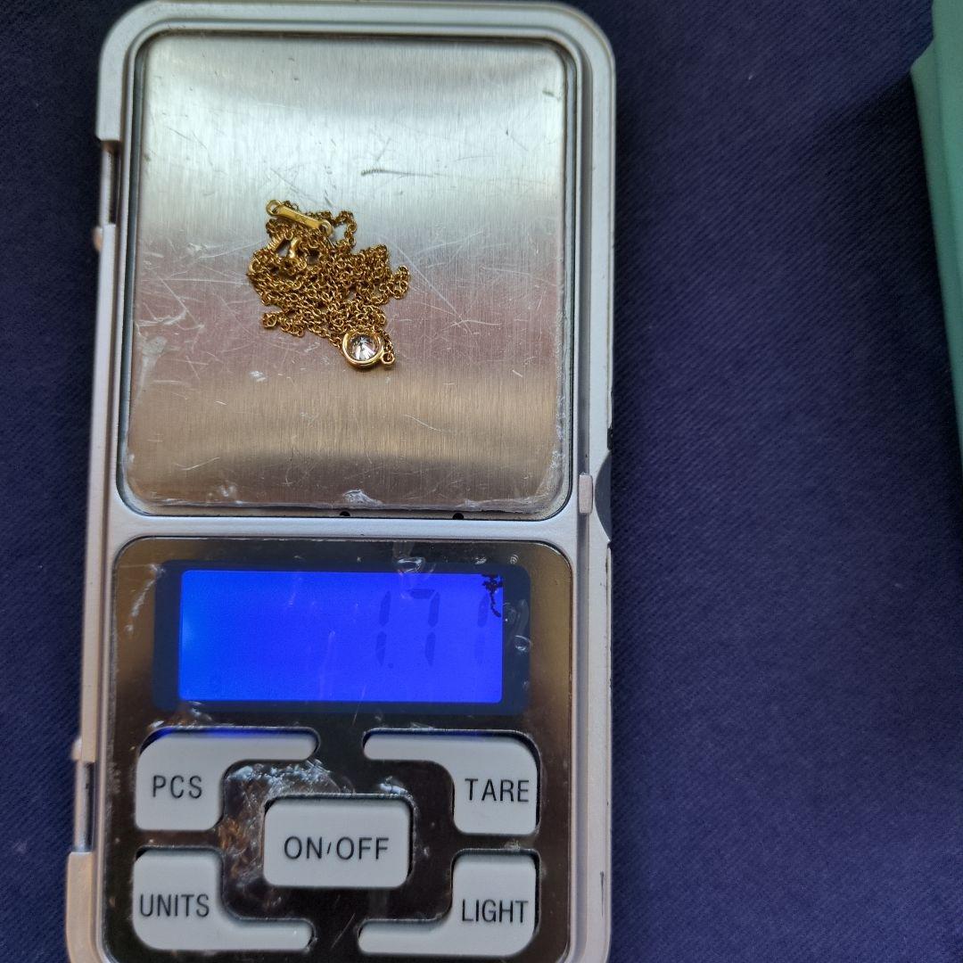 ティファニー バイザヤードネックレス 0.21カラット 750