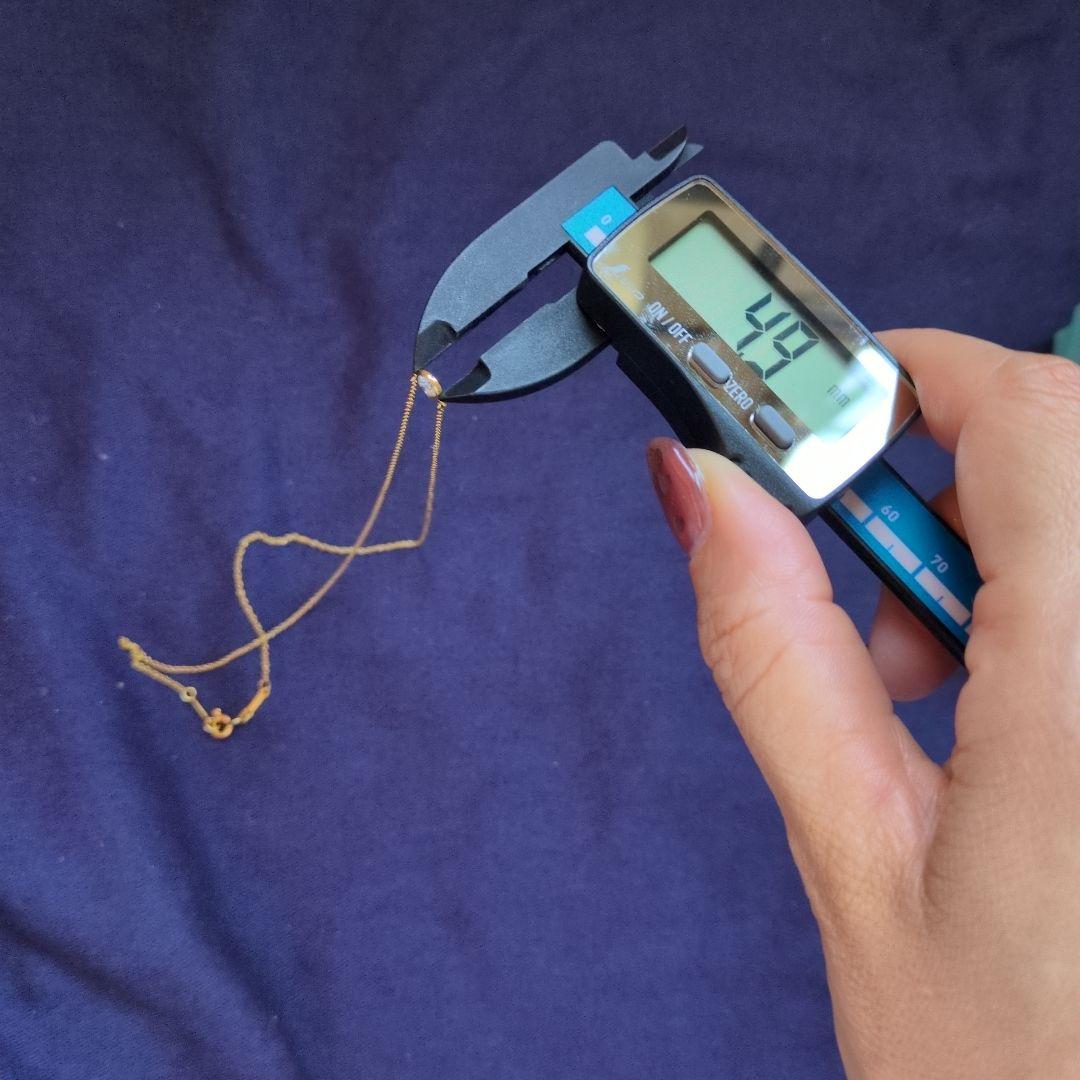 ティファニー バイザヤードネックレス 0.21カラット 750