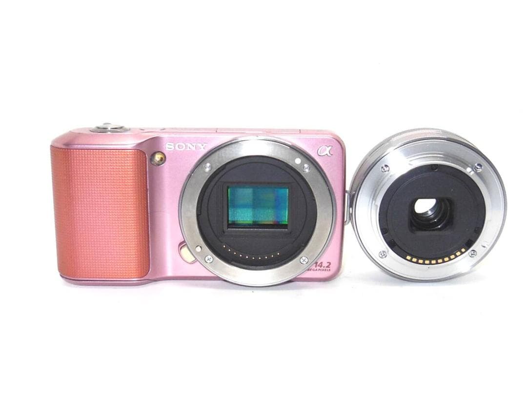 SONY NEX-3 ピンク E 16ｍｍ F2.8 SEL16F28
