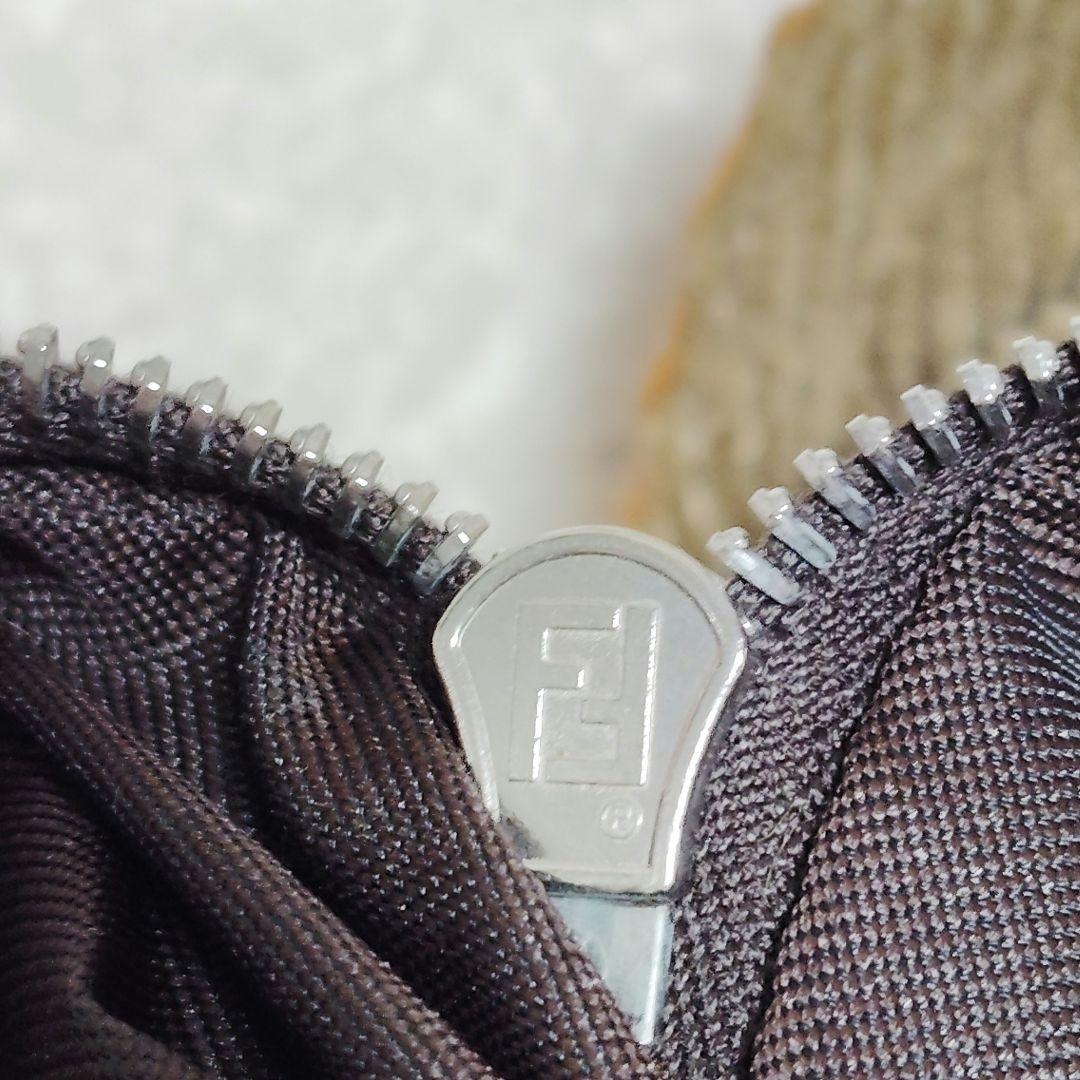 フェンディ　マンマバケット　ワンショルダーバッグ　コーデュロイ　ベージュ　訳あり