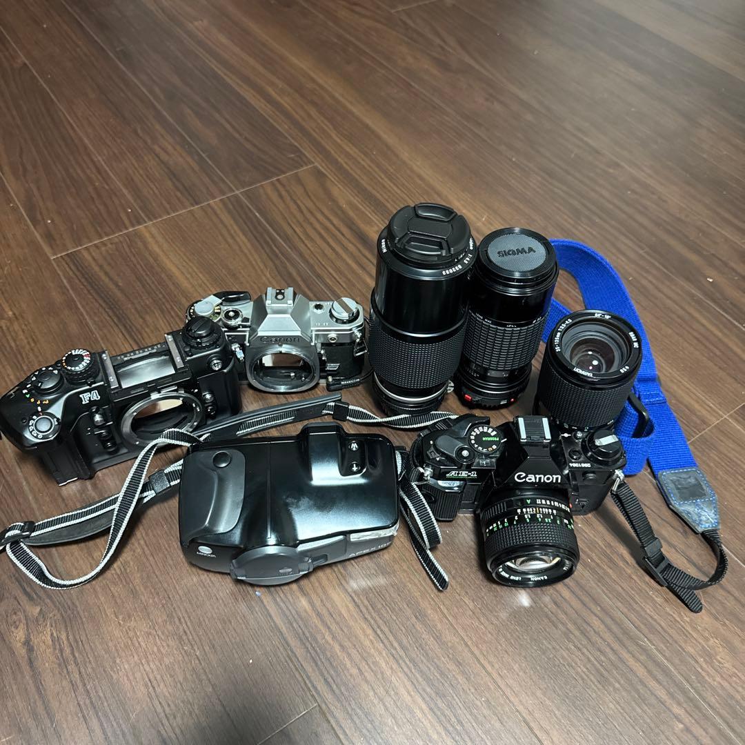 d*7様 フィルムカメラセット Canon AE-1 Program カメラ関係