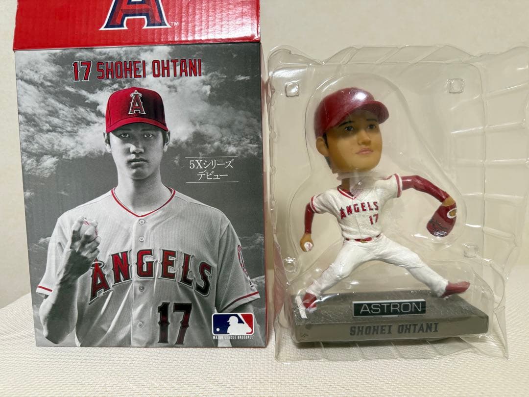 【非売品です】大谷翔平 17 エンゼルス ボブルヘッド投手