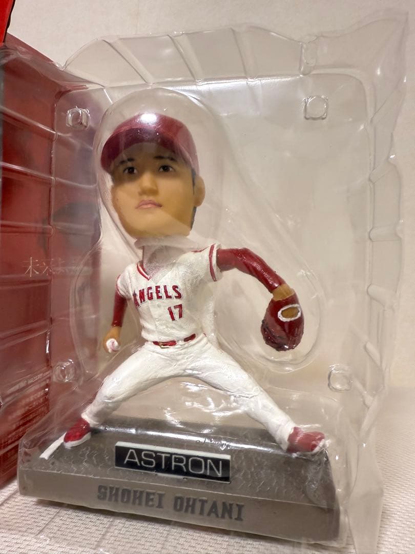 【非売品です】大谷翔平 17 エンゼルス ボブルヘッド投手