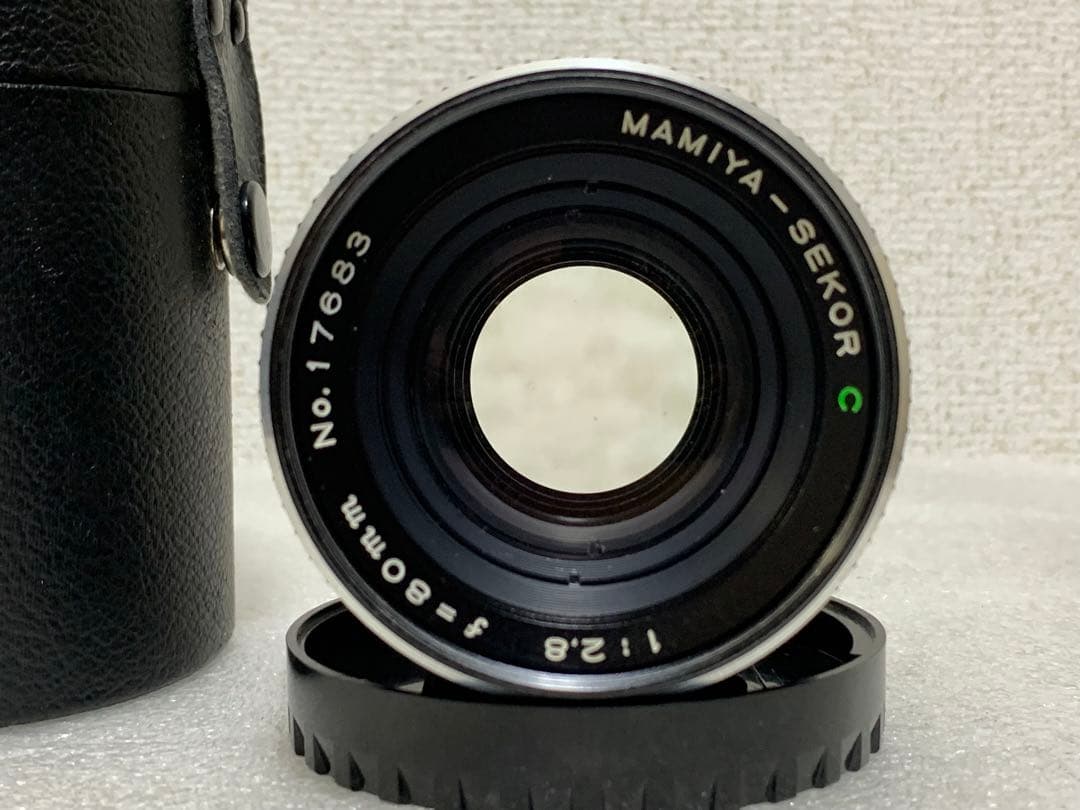 フィルムカメラ Mamiya SEKOR C 1:2.8 80mm