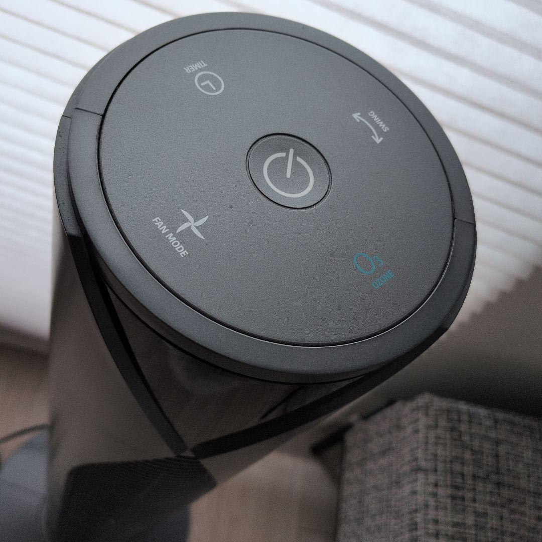 （火）価格★オゾン除菌 キララKirala タワーファン ブラック