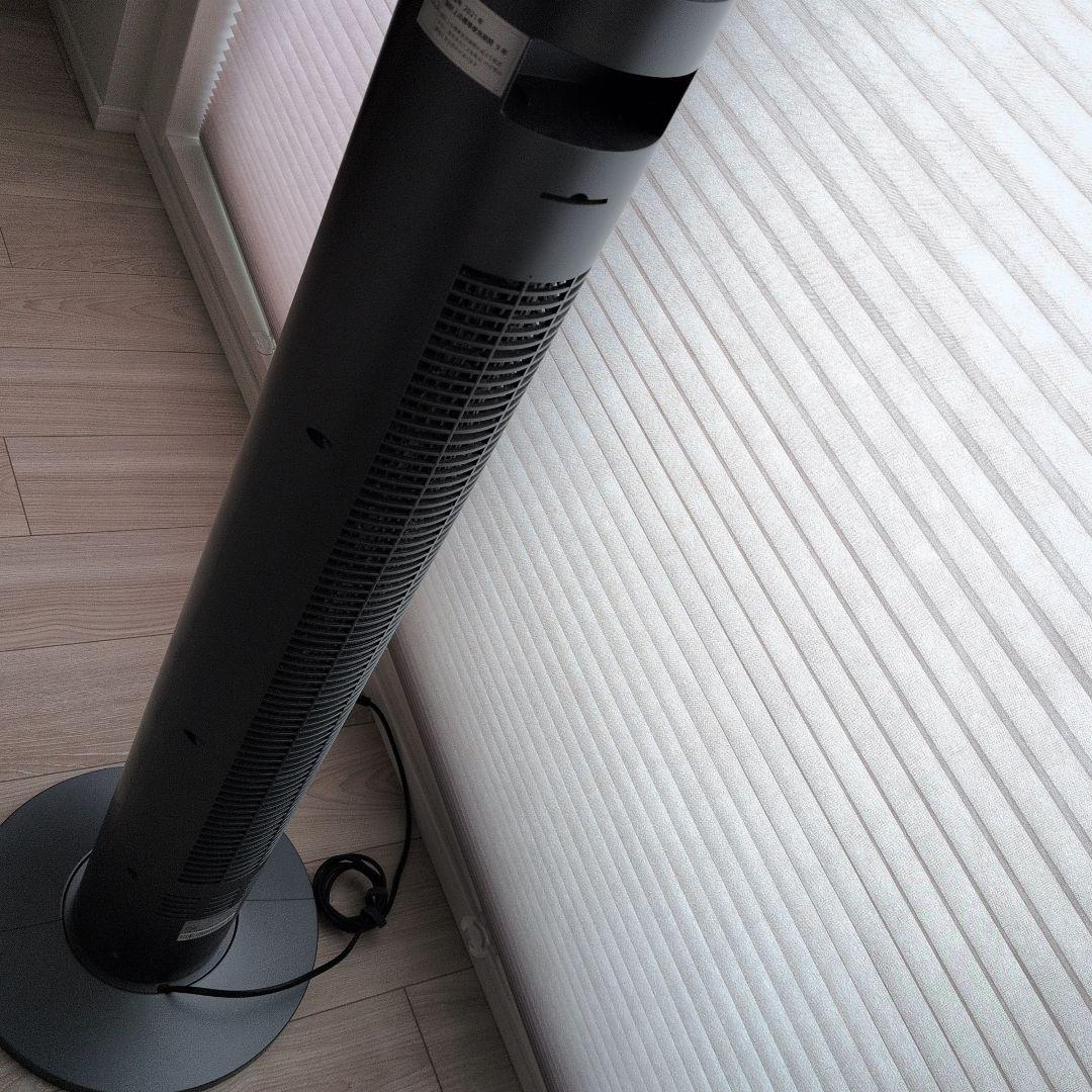 （火）価格★オゾン除菌 キララKirala タワーファン ブラック