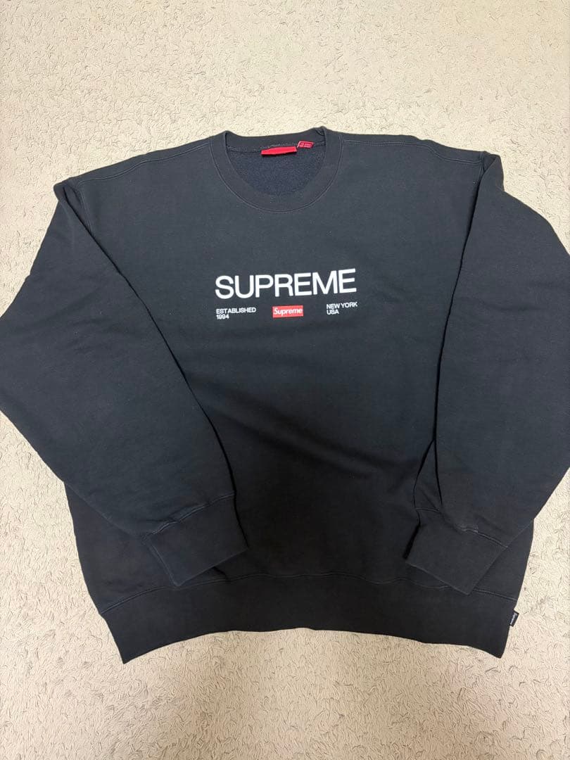 トップス Supreme Established Crewneck