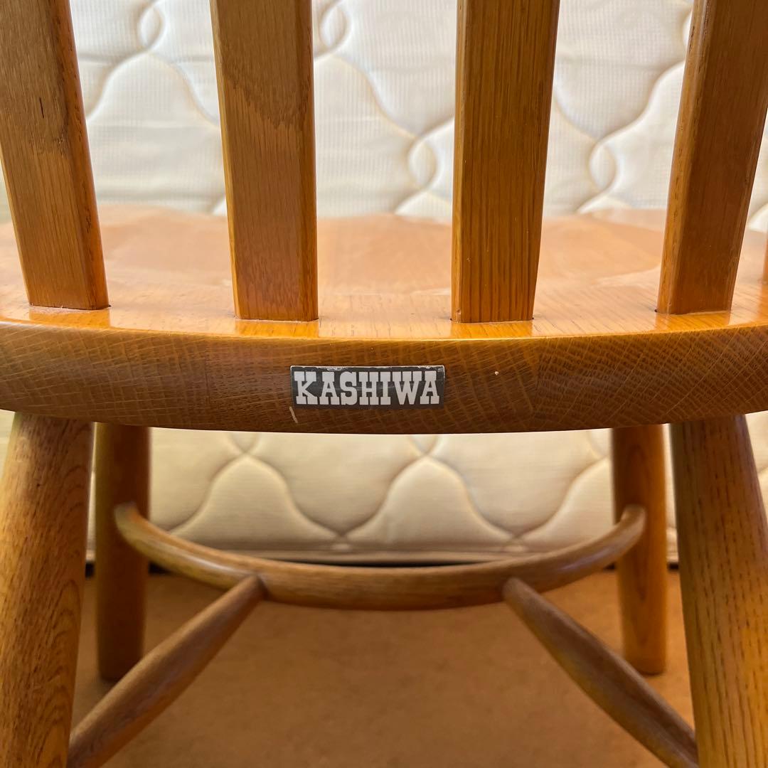 【希少・ヴィンテージ】柏木工 KASHIWA ウィンザーチェア／アームチェア
