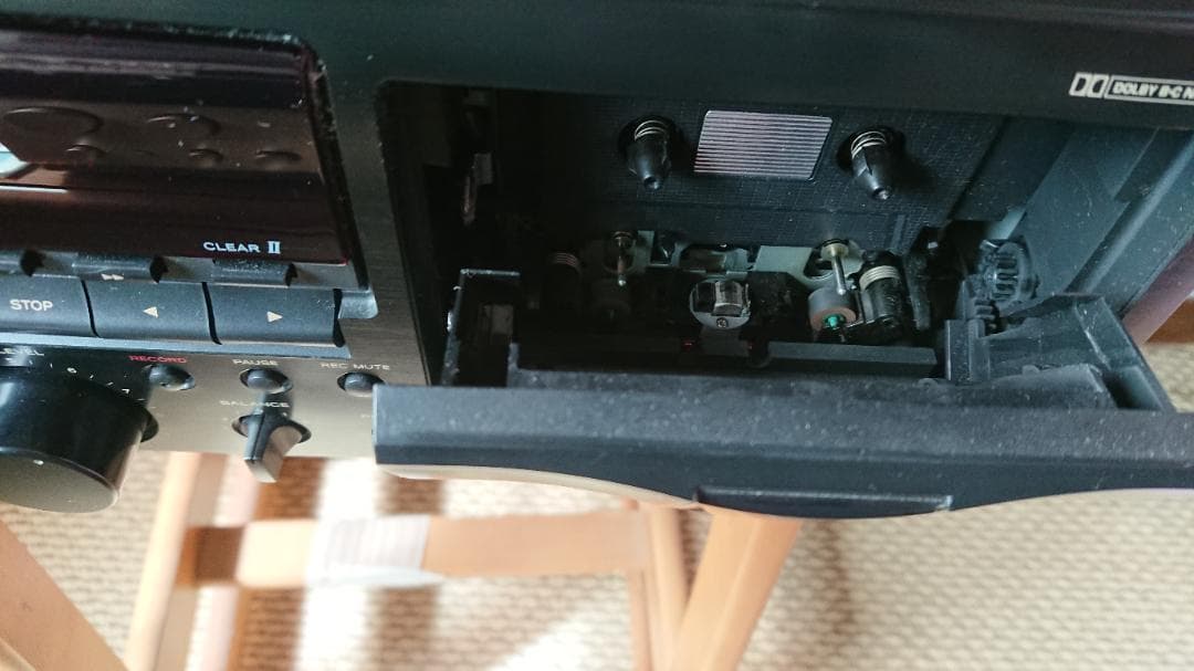 TEAC　ダビングカセットデッキ　W-780R　リモコン付き