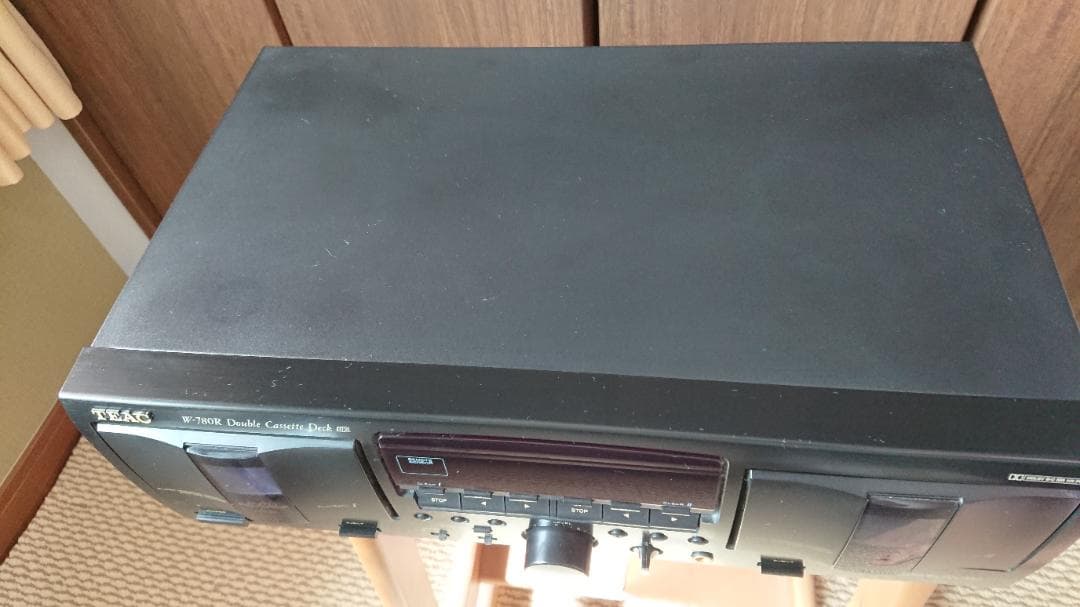 TEAC　ダビングカセットデッキ　W-780R　リモコン付き