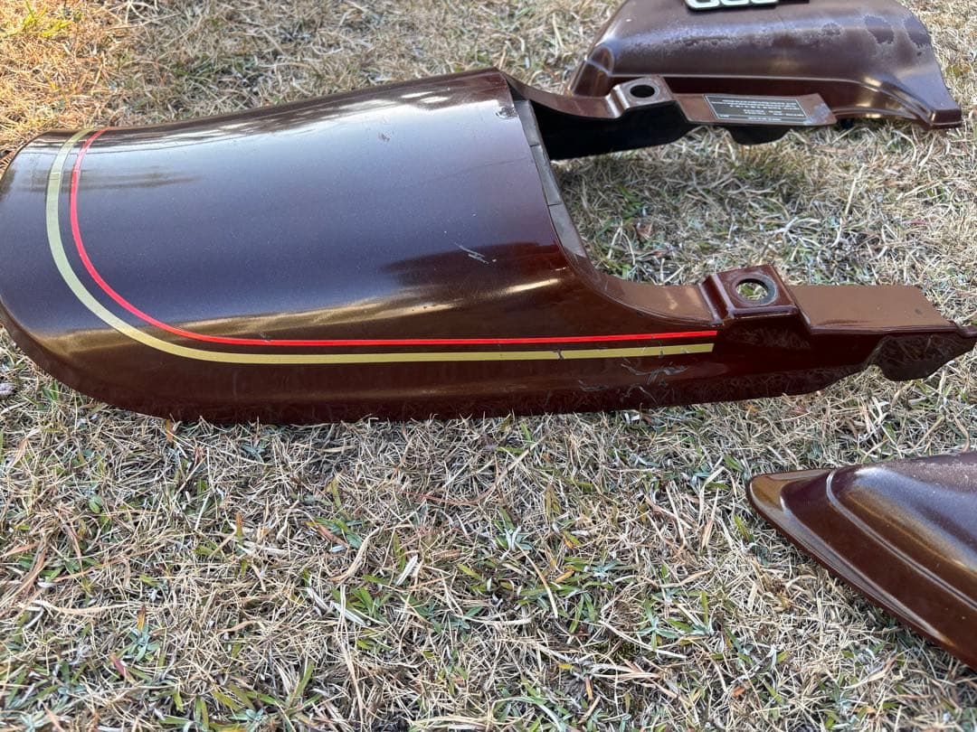 kz900 オリジナル外装　ヤレ