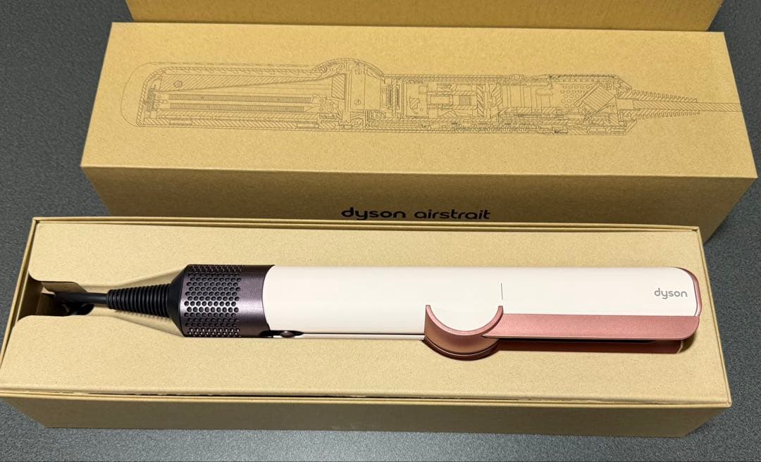 Dyson Airstrait™ ヘアストレイトナ セラミック ピンク ダイソン