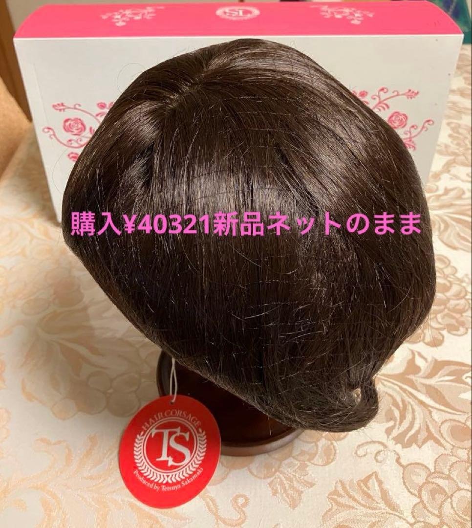 ふーちゃん様ご確認用新品未使用　ダークブラウン ショートウィッグ