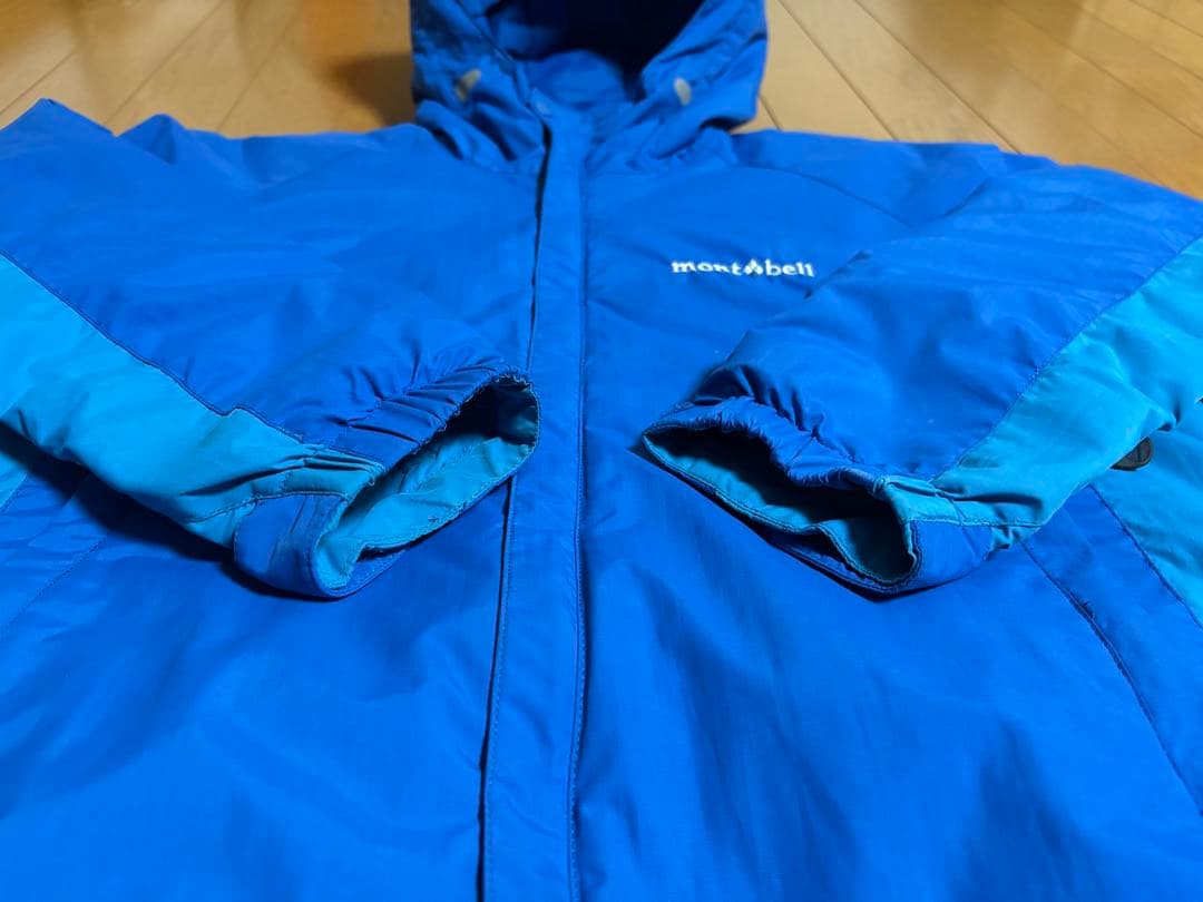 モンベル　150 上下セット パウダーライトジャケット 、アルパインパンツ