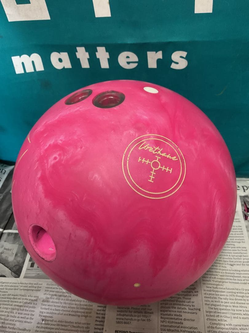 4ゲームusedハンマーブラックウィドーウレタン・ピンクパール15p3oz