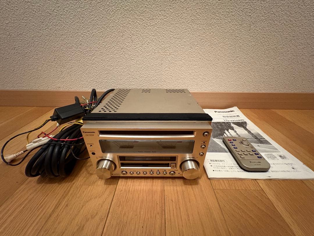 Panasonic CQ-VX5500 美品　実働外し　動作OK