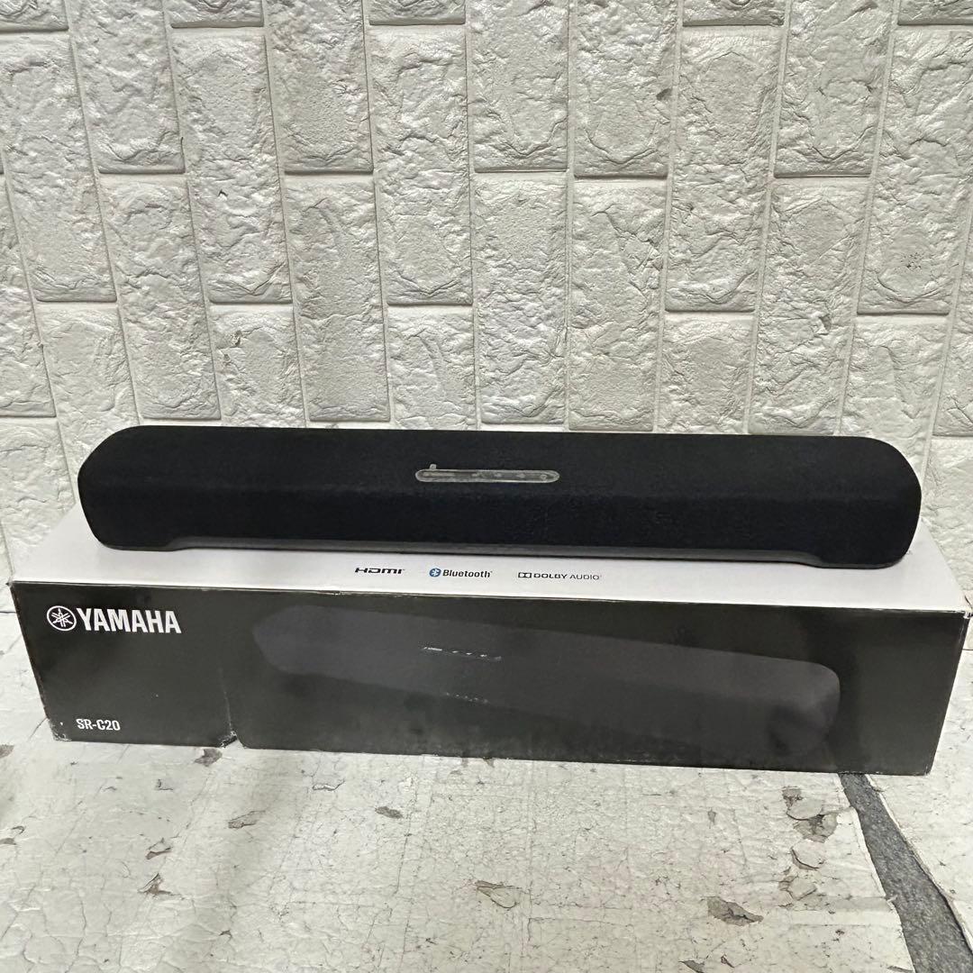 美品　YAMAHA コンパクトサウンドバー SR-C20A