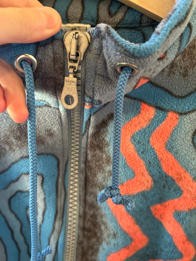 80s〜 MAGIC VENTURE ハーフジップフリース military