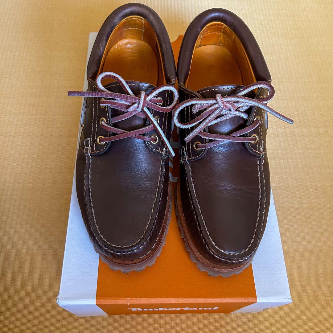 Timberland 3eye Classic ブラウン モカシン 25.5cm