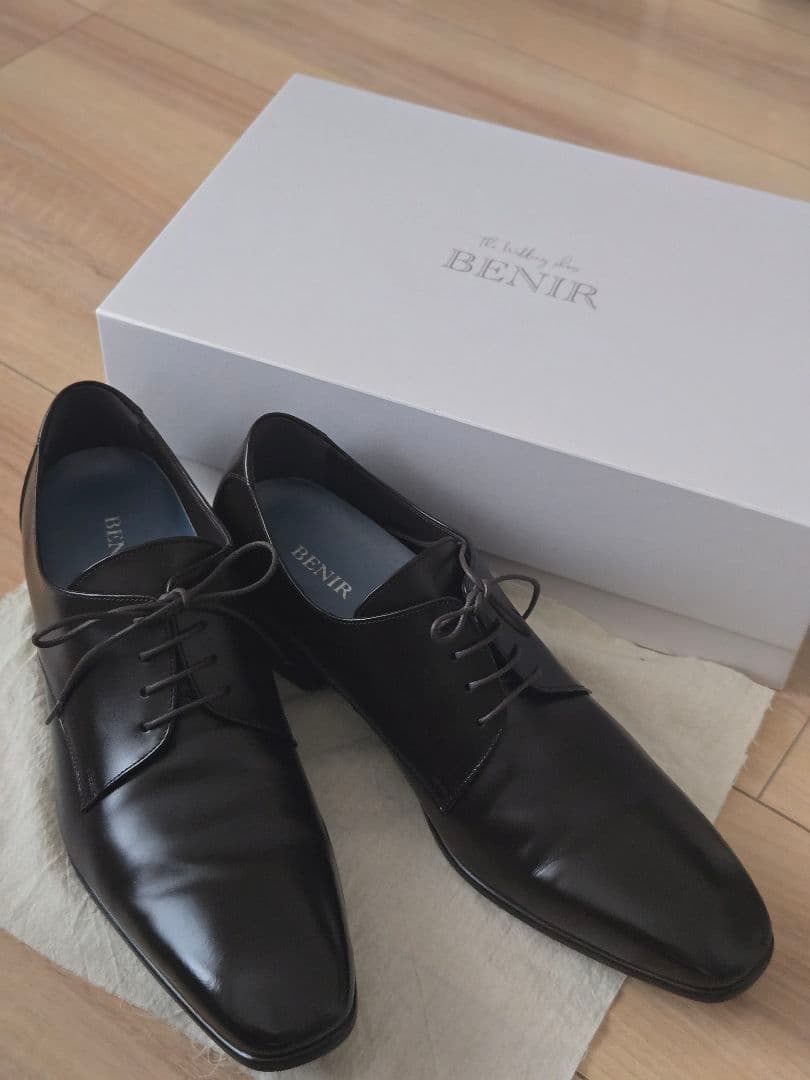 BENIR ブライダルシューズ　ダークブラウン27cm