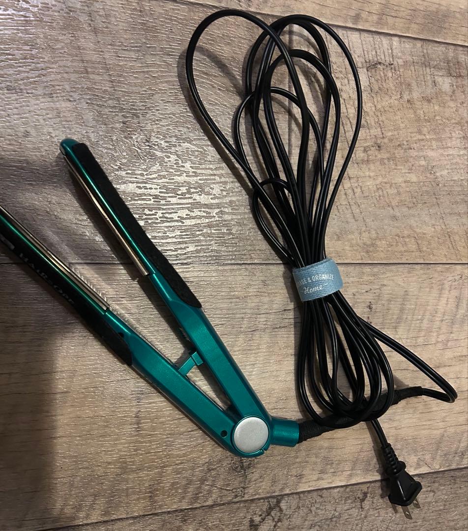 HAIR&OP キラガミ　ストレートヘアアイロン グリーン