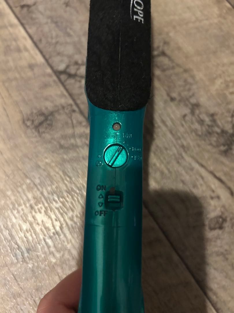 HAIR&OP キラガミ　ストレートヘアアイロン グリーン