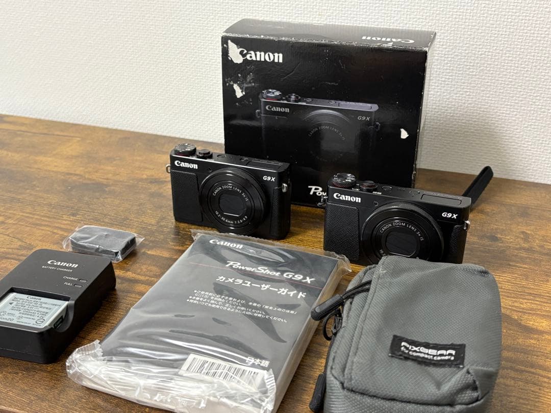 【3連休価格】Canon G9 X & G9 X Mark II セット