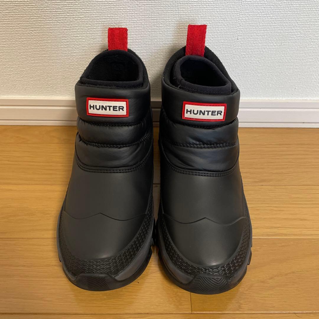 HUNTER ショートスノーブーツ 22cm