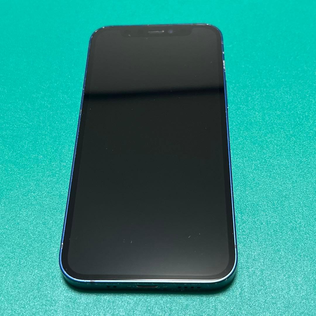 iPhone 12 mini ブルー 64GB バテリ100% 15