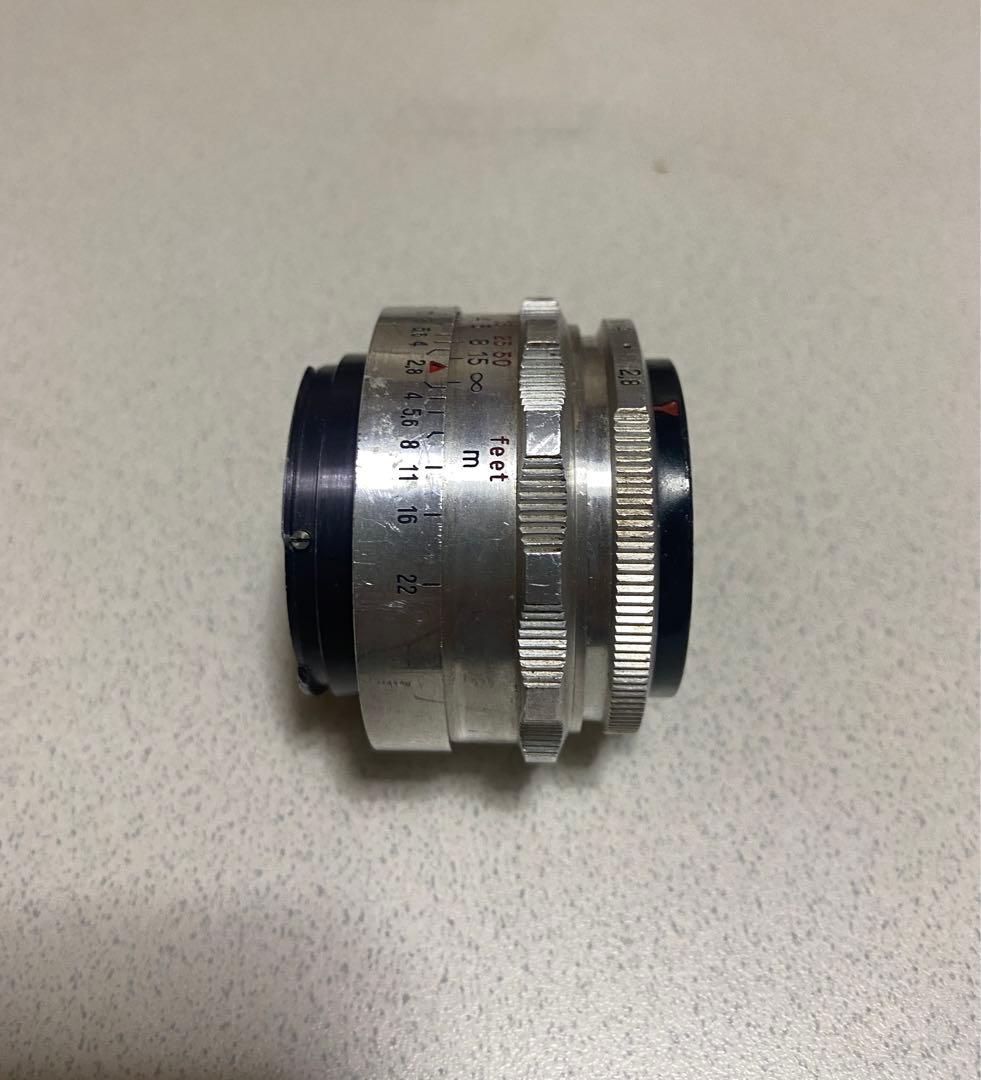 Tessar 50mmレンズ