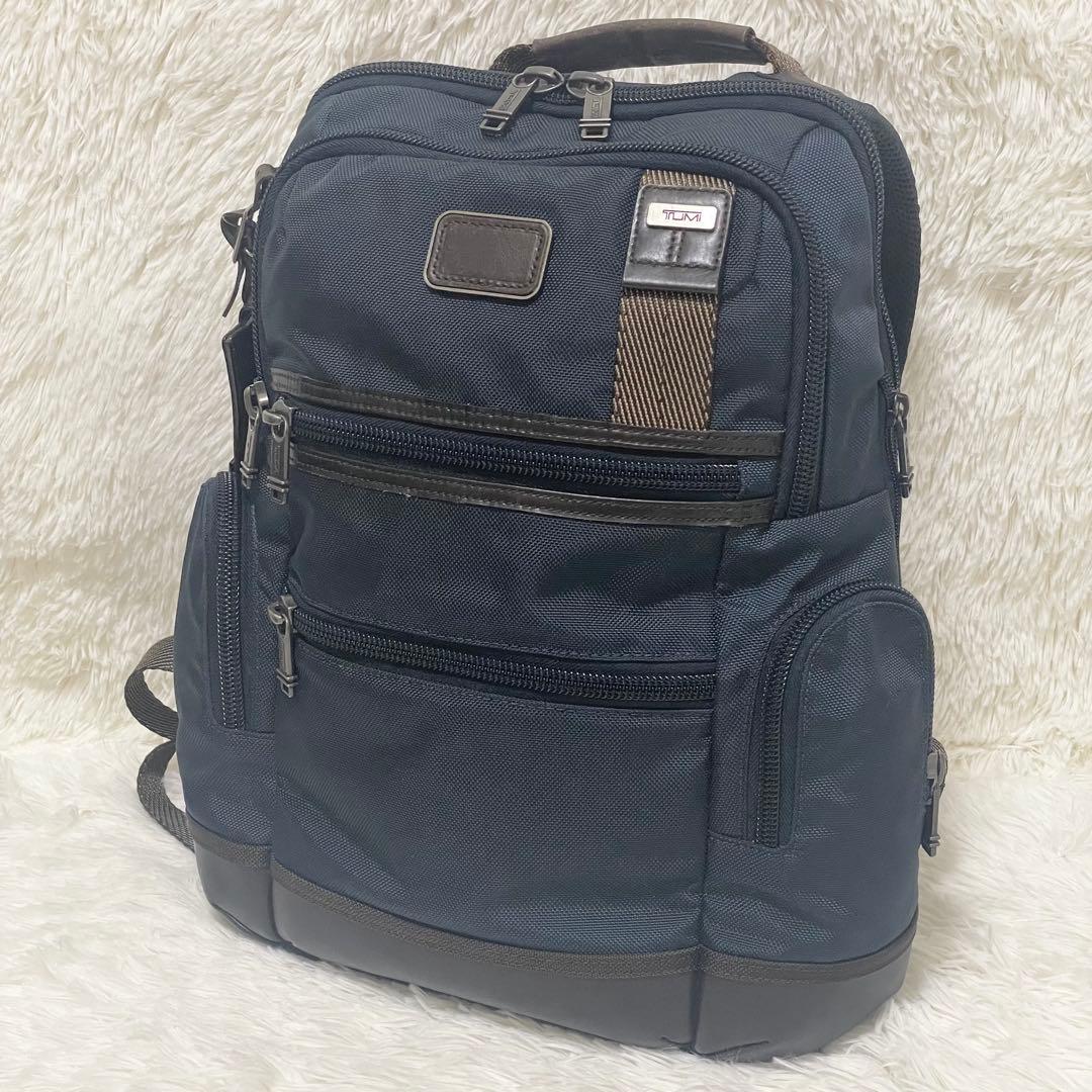 【極美品】TUMI トゥミ ALPHA BRAVO ノックス リュック ネイビー