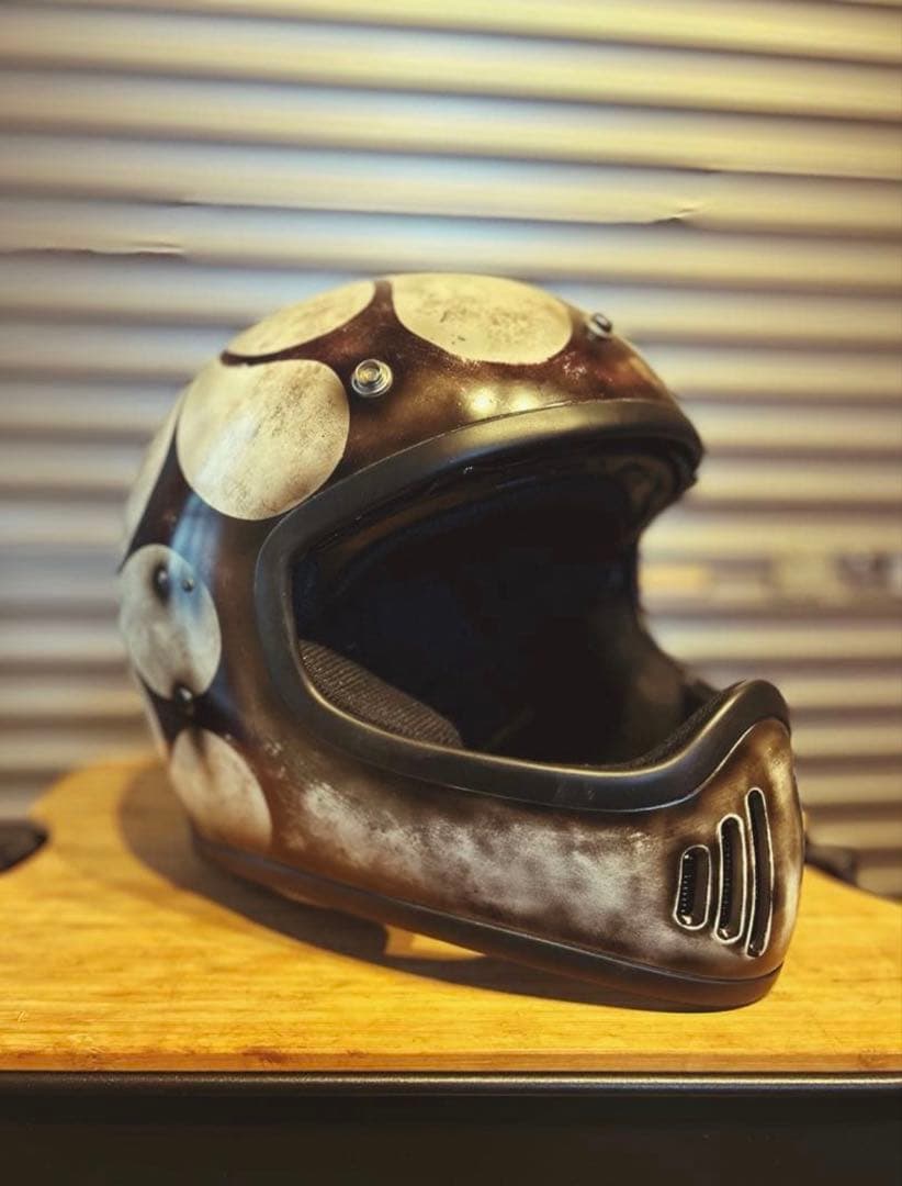 オフロード ヘルメット エイジング ヴィンテージ 検索用　オーシャンビートル