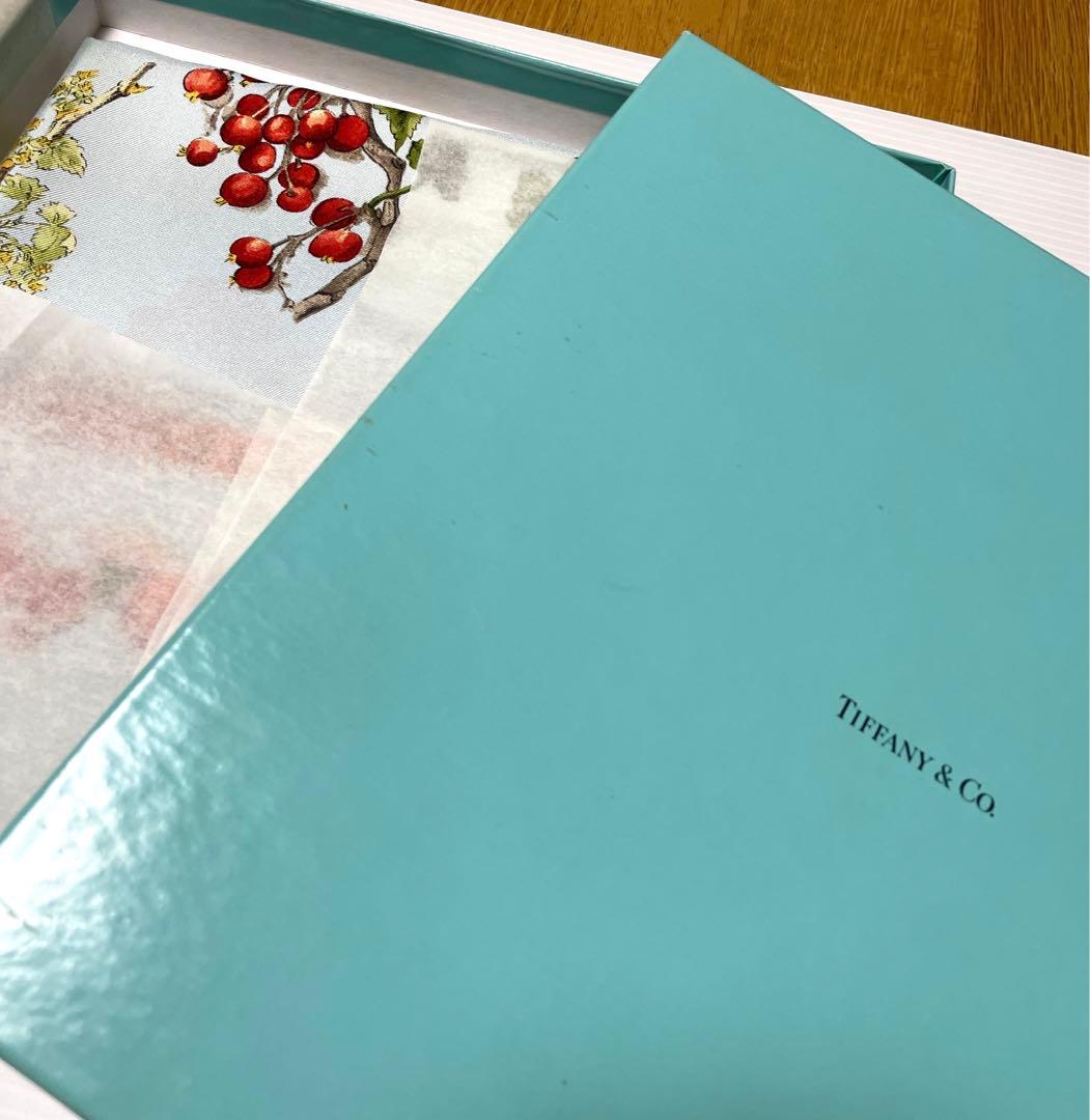 【新品】Tiffany ティファニー スカーフ ボタニカル 大判
