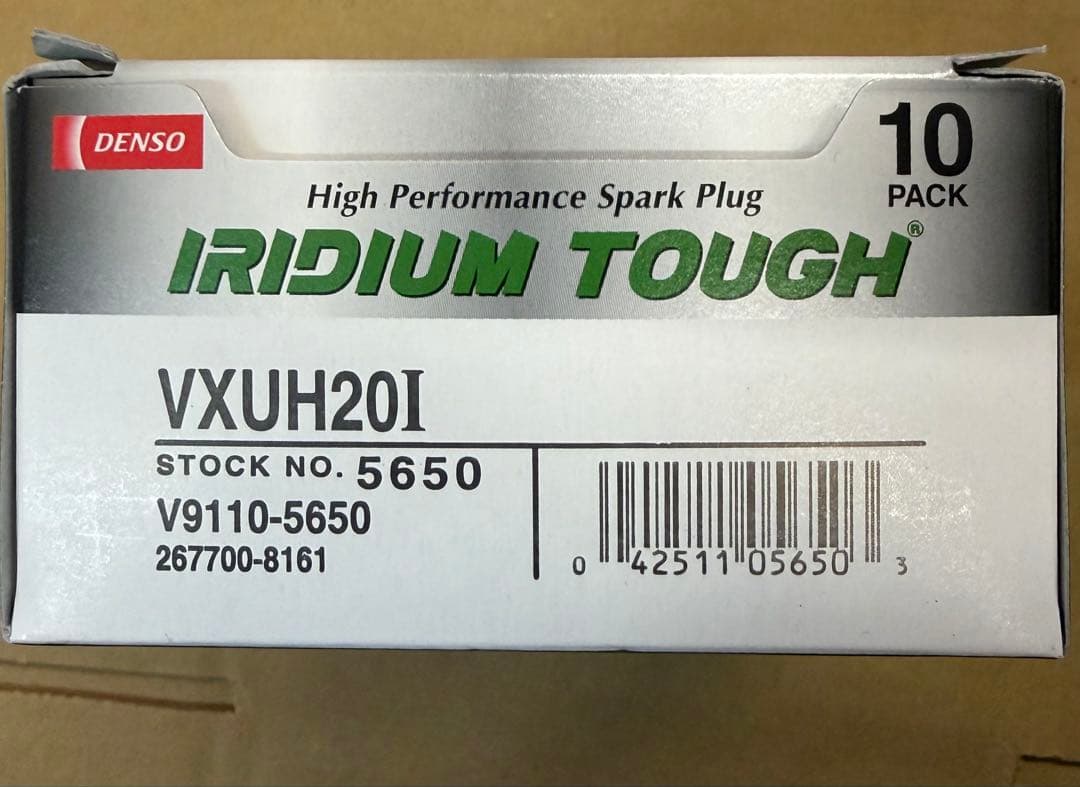 DENSO イリジウムスパークプラグ VXUH20I 10個入り