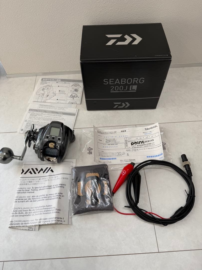 ダイワ 22シーボーグ200JL 5hour 4.2km