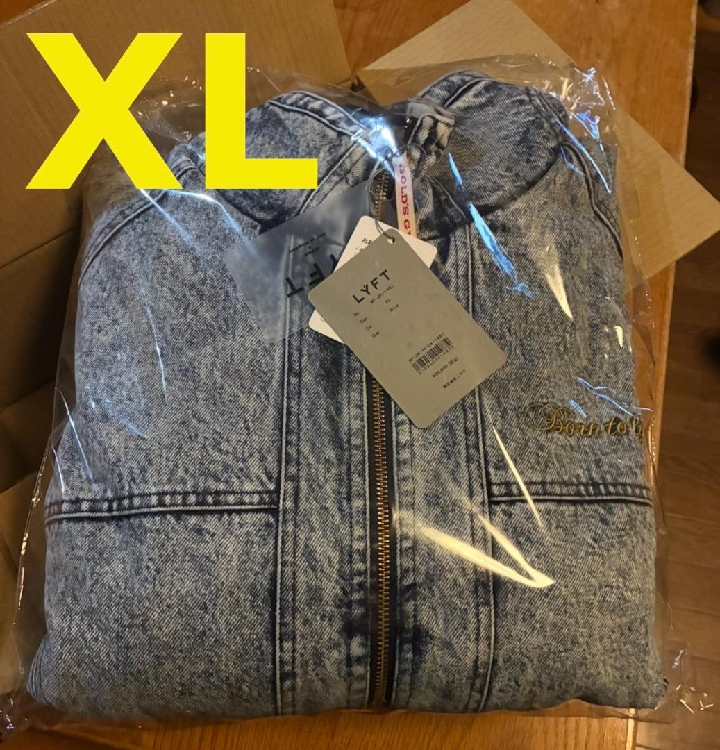 LÝFT × GOLD'S Gym Denim Jacket　XL　即日発送