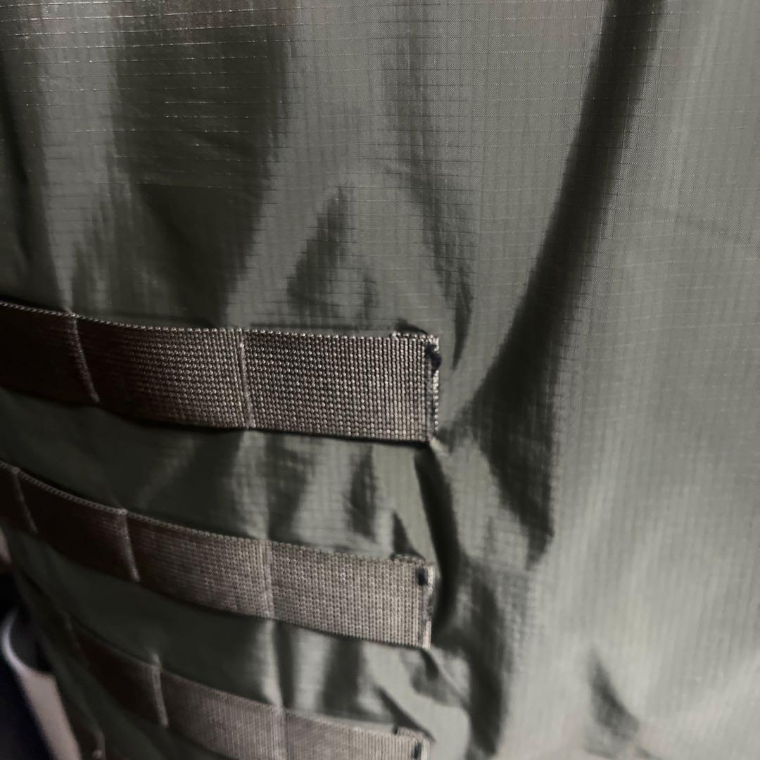 ネイバーフッド　ナンガ　ダウンベスト　オリーブ　L