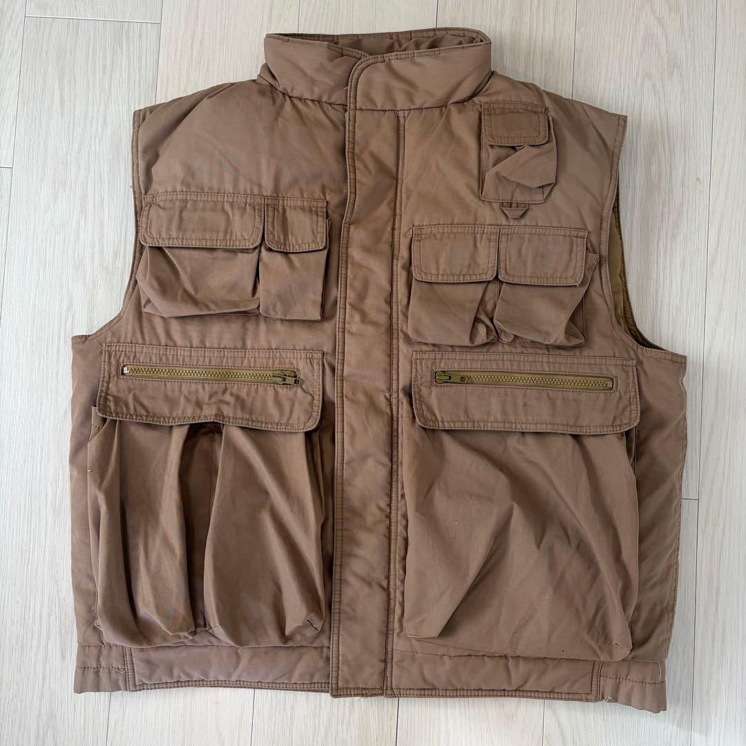 80s 90s カベラス cabela's フィッシングダウンベスト