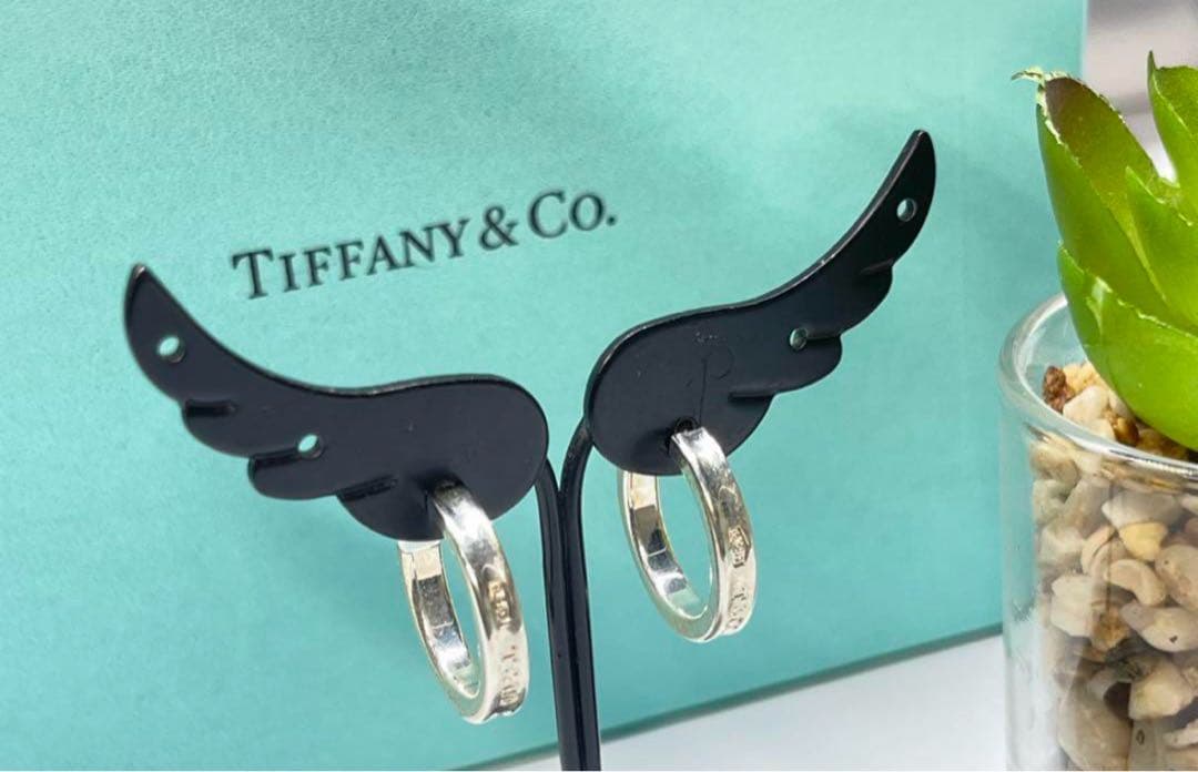Tiffany & Co. フープピアス シルバー ゴールド