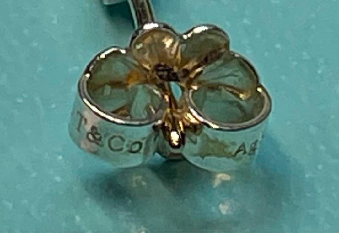 Tiffany & Co. フープピアス シルバー ゴールド